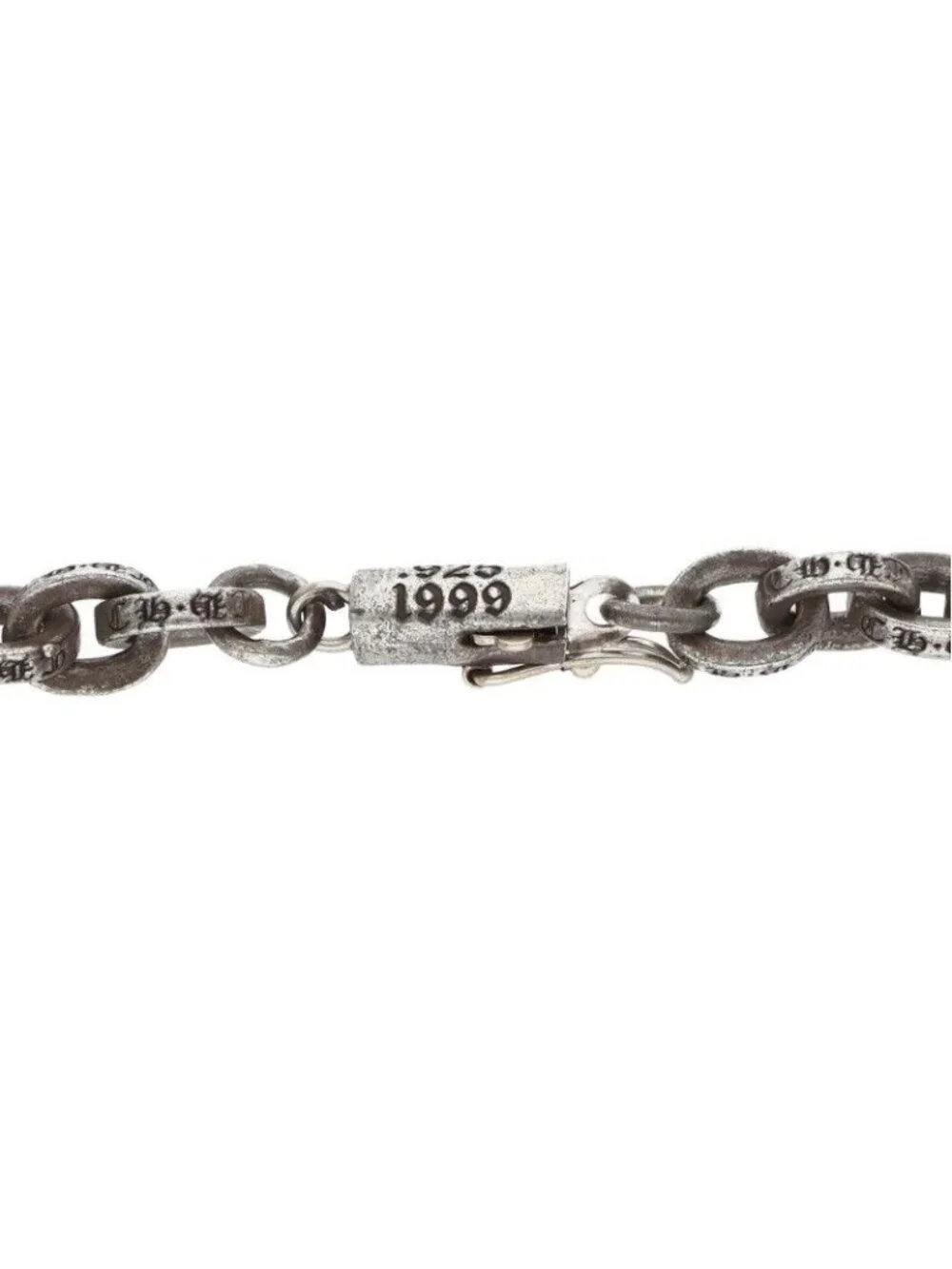 Chrome Hearts Paper Chain 24 Silver Necklace